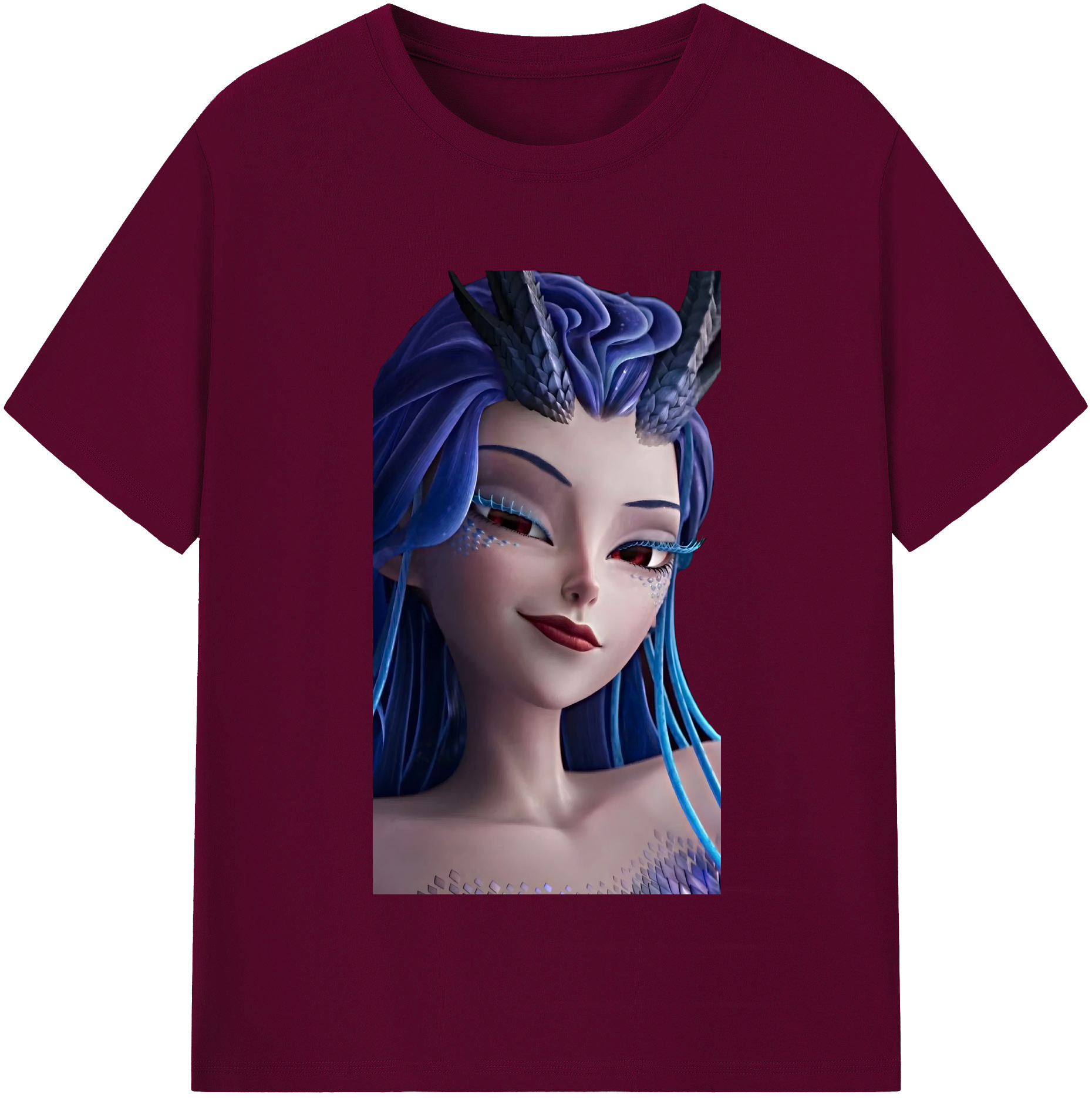 （画像用） Ne Zha 2 ナタ 魔童の大暴れ レディースカジュアルプリントTシャツ（綿100％）